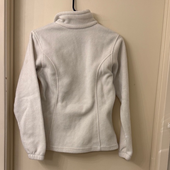 Columbia Women’s  Soft White Fleece Jacket - XS - Picture 5 of 5